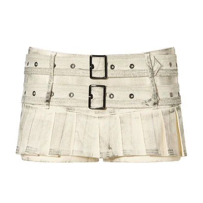 JYOSEI_Vintage_Distressed_Studded_Belted_Cargo_Mini_Skirt_Set_MISSTT