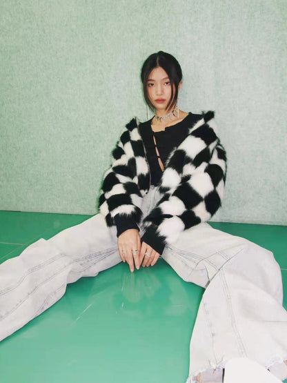 Vintage Light Blue High Waisted Wide Leg Denim Pants