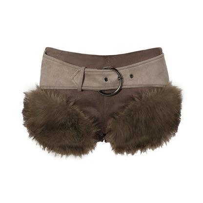 JYOSEI_Wool_Blend_Fringe_Hooded_Knit_Sweater_With_Suede_Shorts_Set_MISSTT