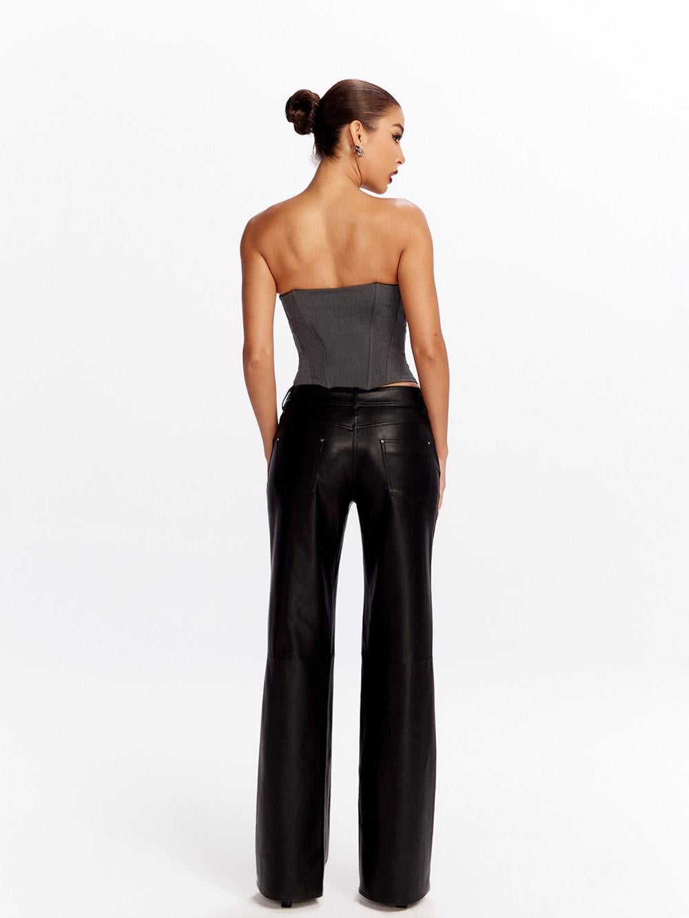 JYOSEI Zipper Front Original Slim Fit Dark Gray Polyester Casual Tank Tops