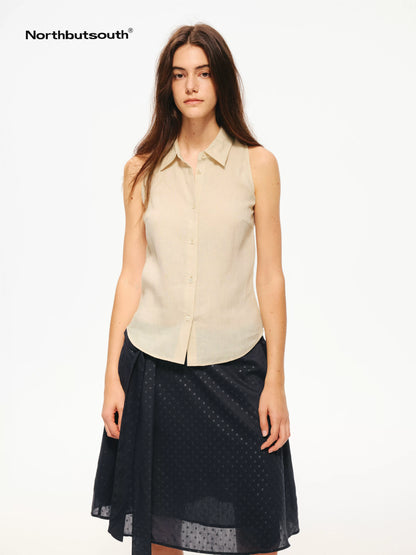Jacquard Polka Dot Strapless Convertible Tie Women&