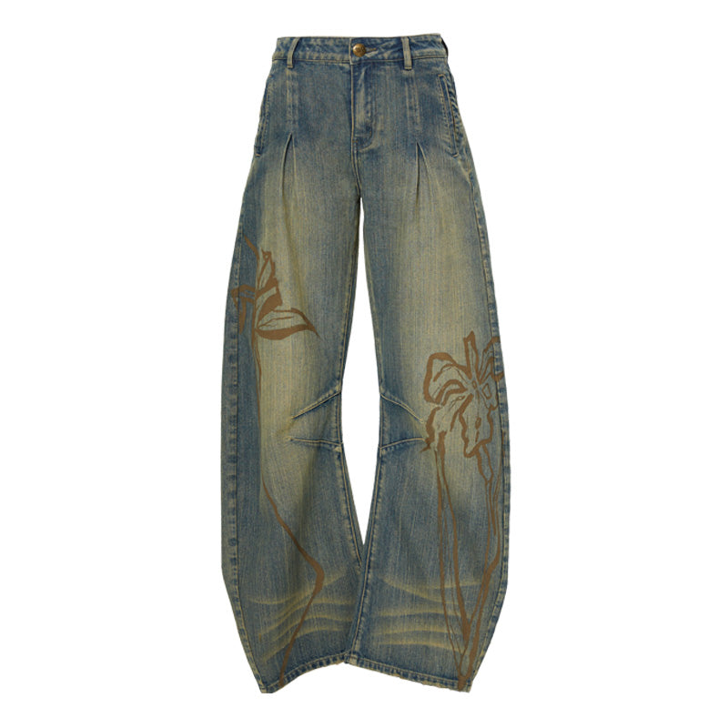 YOSHUYUKI Yoshuyuki Deconstructed Denim Sport Top Blue Green