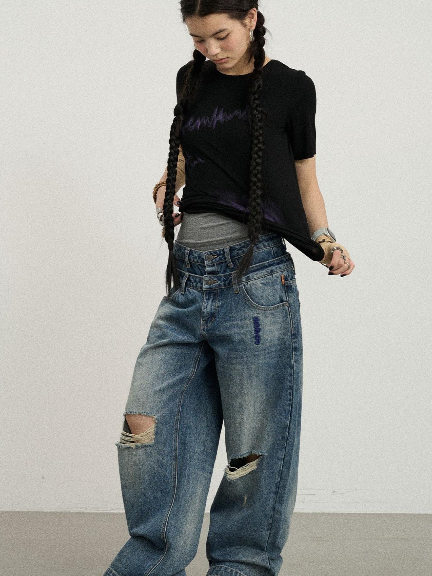 Achihara Jelly Print Graphic T-Shirt