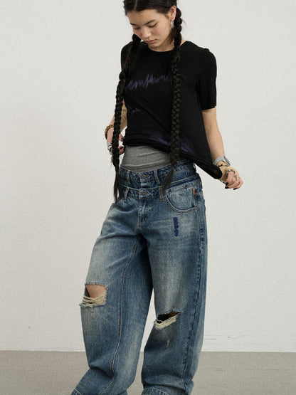Achihara Jelly Print Graphic T-Shirt