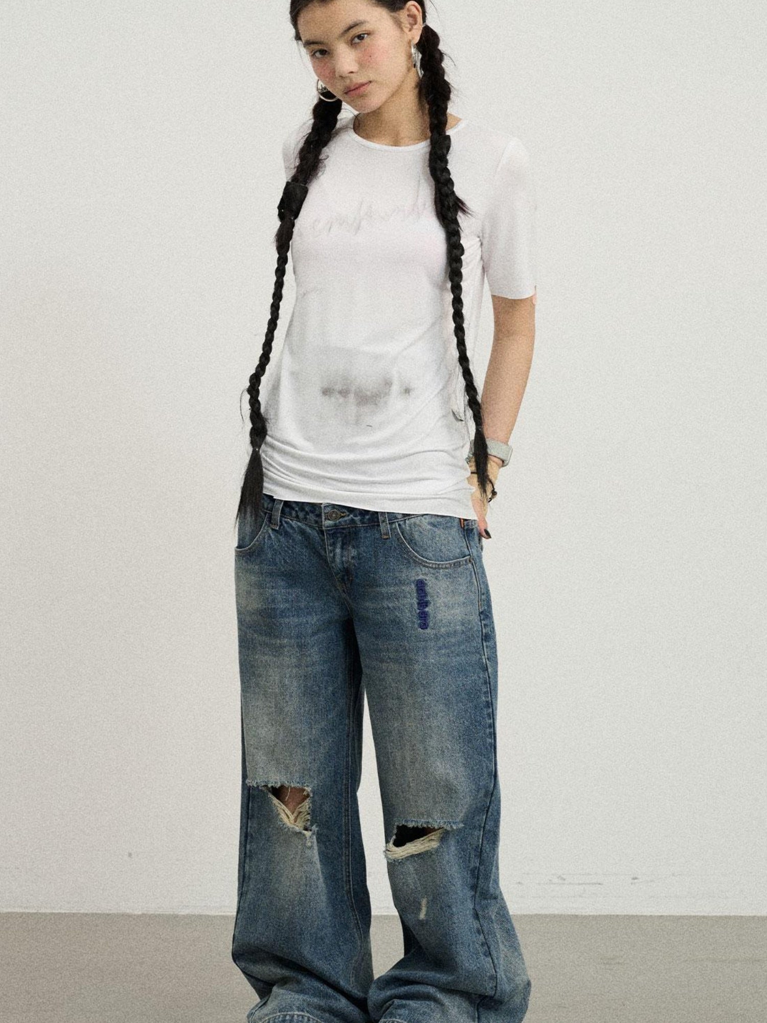 Achihara Jelly Print Graphic T-Shirt