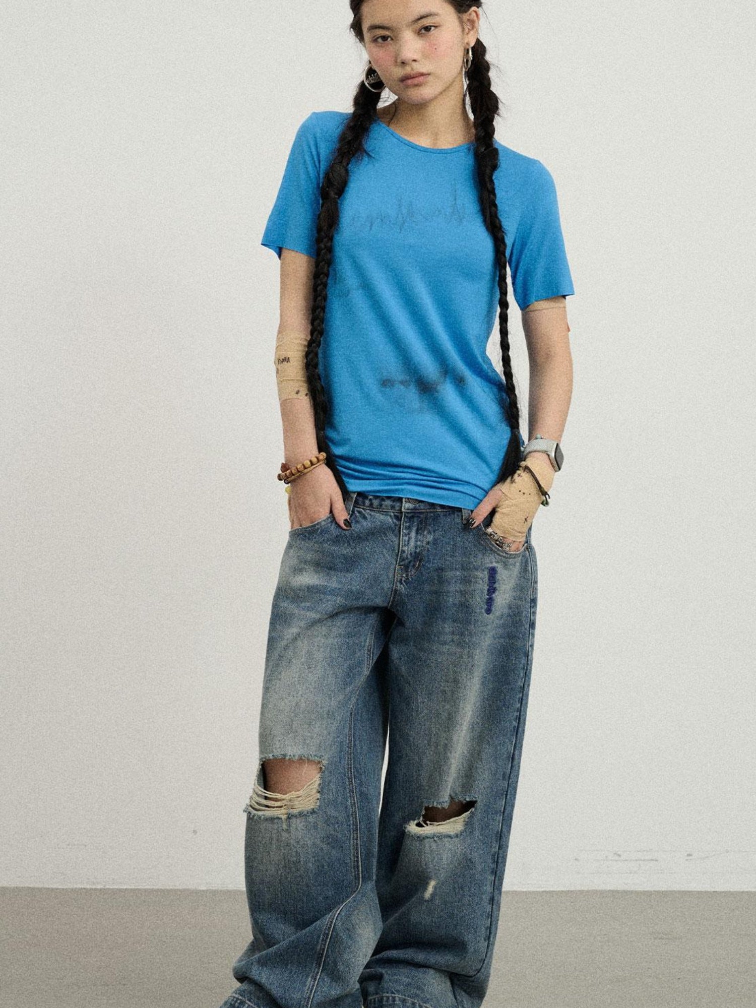 Achihara Jelly Print Graphic T-Shirt