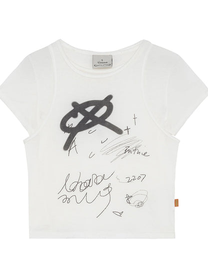 Glass Jellyfish Summer Graphic Tee