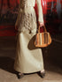 UpdateNN NORTH NODE Unshrouded Fringe Suede Maxi Skirt