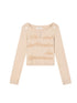 Achihara Hawaii Hooded Crop Tee