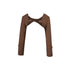 NN NORTH NODE Deconstructable Twin Flame Suit Set V-neck T-shirt Long Sleeve