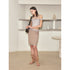 2th Desire Two Way Lace Bustier Top Skirt Set