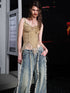 UpdateNN NORTH NODE Cowhide Fringed Strapless Vest