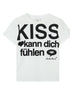 Achihara Kiss Fish German Print Slim Fit Tee