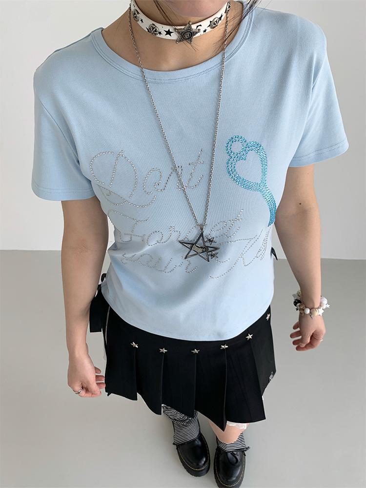 atrandom Korean Style Cool-Fit Short Sleeve T-Shirt Women