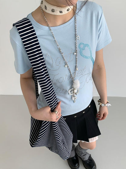 atrandom Korean Style Cool-Fit Short Sleeve T-Shirt Women