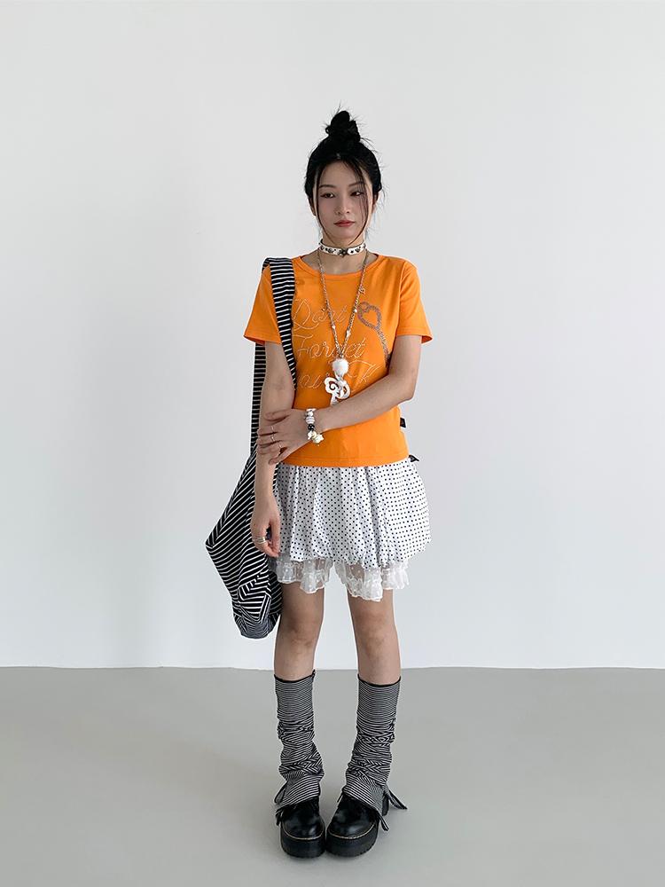 atrandom Korean Style Cool-Fit Short Sleeve T-Shirt Women