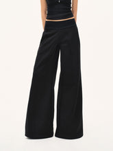 Kvkv Black Wide Waist Head With Velvet Autumn And Winter Air Layer Guard Pants This YearS Popular Thick Casual Leg 21