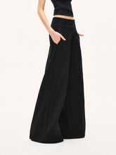 Kvkv Black Wide Waist Head With Velvet Autumn And Winter Air Layer Guard Pants This YearS Popular Thick Casual Leg 22