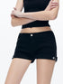 Kvkv Side Zipper Design Denim Shorts 8