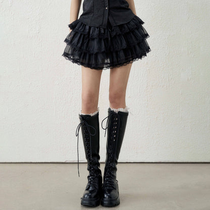 LADYGHOST_Apricot_Ethereal_Ballet_Puff_Layered_Women&
