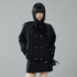 LADYGHOST_Black_Cropped_Double_Breasted_Straight_Fit_Long_Sleeve_Women&