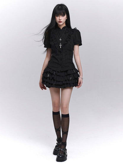 LADYGHOST Black Ghost Girl Gothic Designer Women&