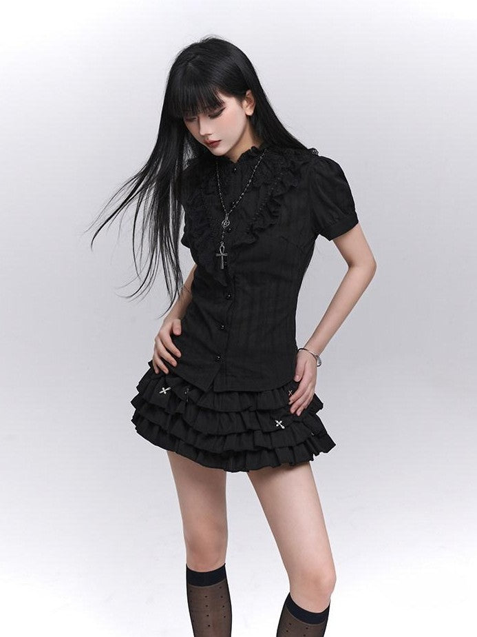 LADYGHOST Black Ghost Girl Gothic Designer Women&