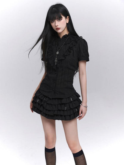 LADYGHOST Black Ghost Girl Gothic Designer Women&