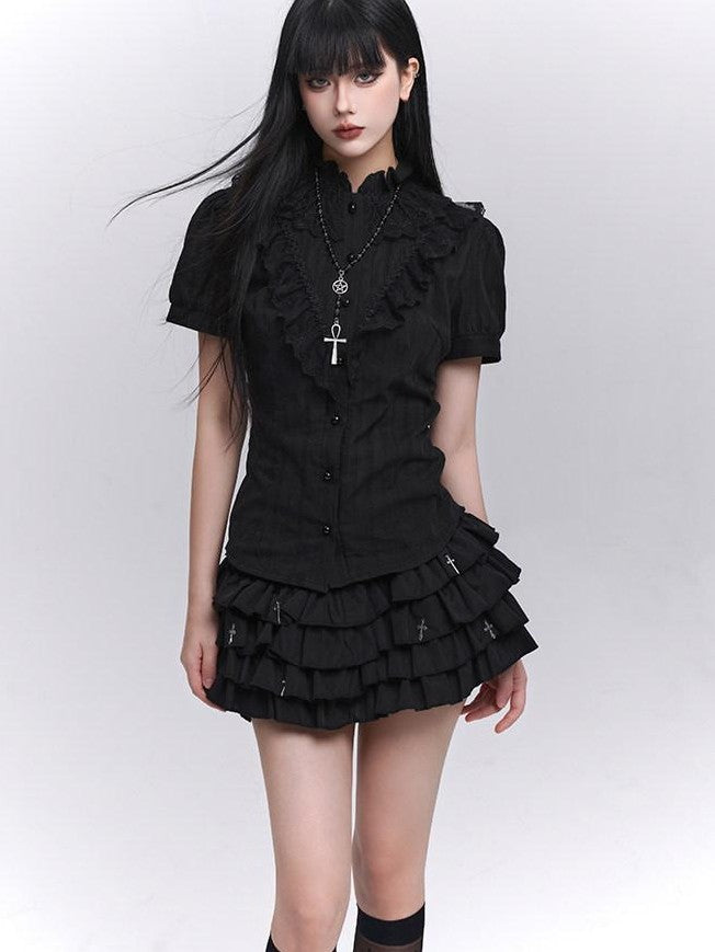 LADYGHOST Black Ghost Girl Gothic Designer Women&