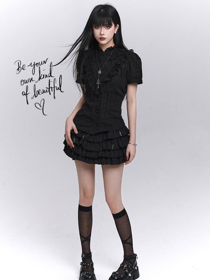 LADYGHOST Black Ghost Girl Gothic Designer Women&