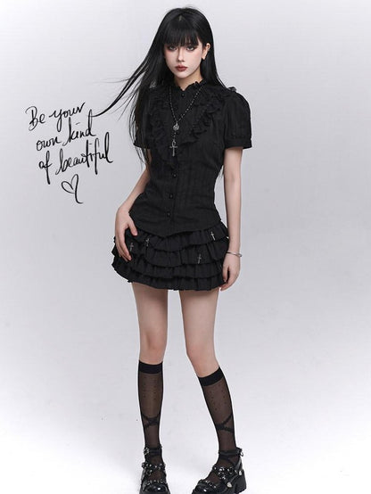 LADYGHOST Black Ghost Girl Gothic Designer Women&