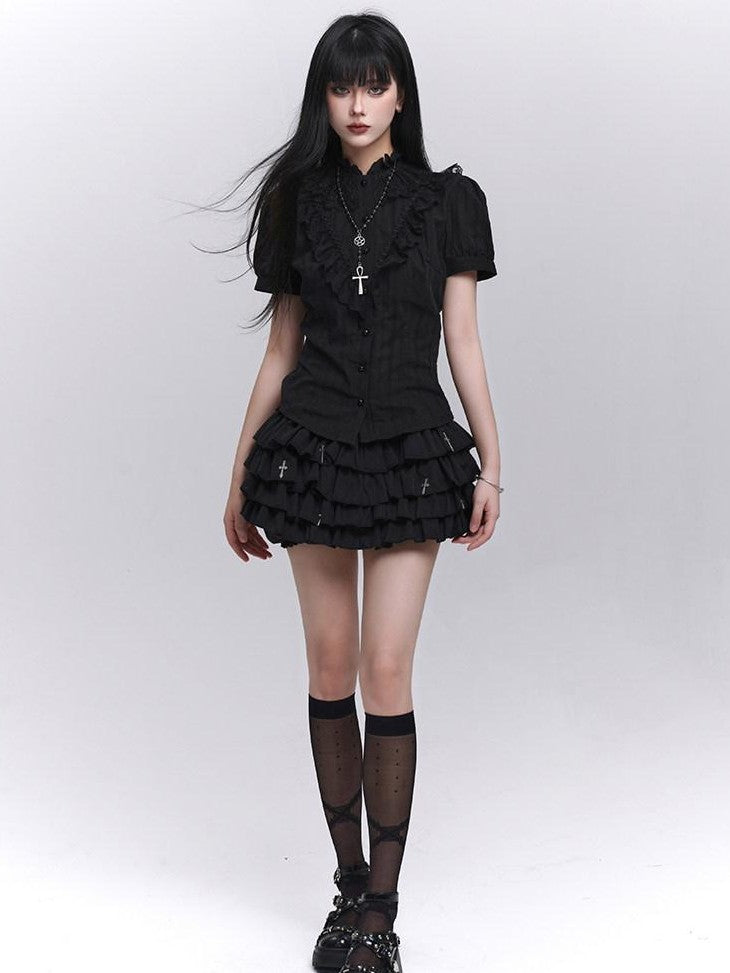 LADYGHOST Black Ghost Girl Gothic Designer Women&