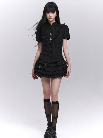 LADYGHOST Black Ghost Girl Gothic Designer Women&