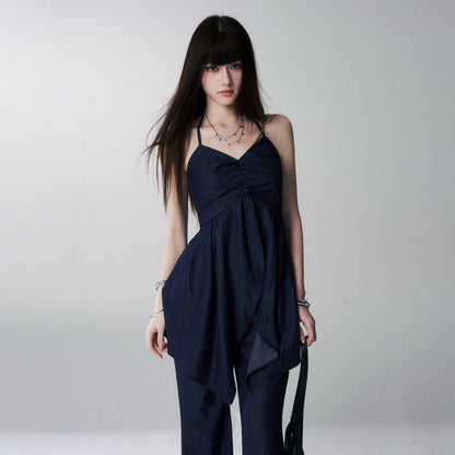 LADYGHOST_Black_Ghost_Girl_Halter_Camisole_Women&