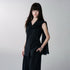 LADYGHOST_Black_Sleeveless_Relaxed_Fit_Korean_Women&