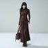 LADYGHOST_Black_Slimming_High_Elastic_Half_High_Neck_Long_Sleeve_Women&