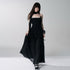 LADYGHOST_Black_Spaghetti_Strap_Bustier_Backless_Women&