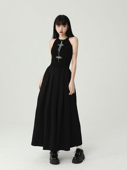 LADYGHOST Eerie Black Gothic Women&