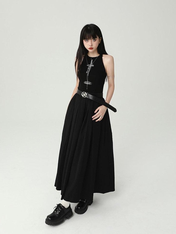LADYGHOST Eerie Black Gothic Women&