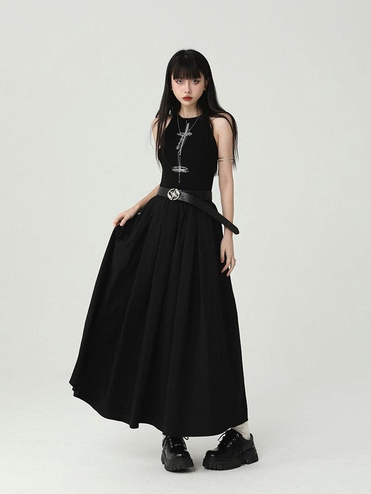 LADYGHOST Eerie Black Gothic Women&