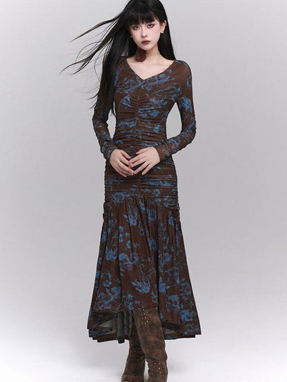 LADYGHOST Ethereal Aesthetic Unique Cinched Waist Women&