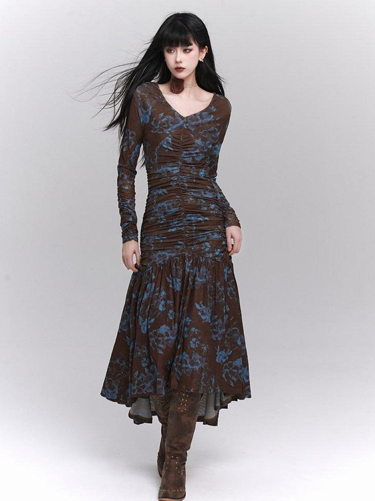 LADYGHOST Ethereal Aesthetic Unique Cinched Waist Women&