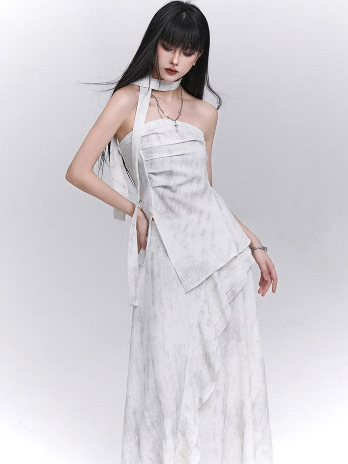 LADYGHOST Ethereal Artistic Two Piece Cool Women&