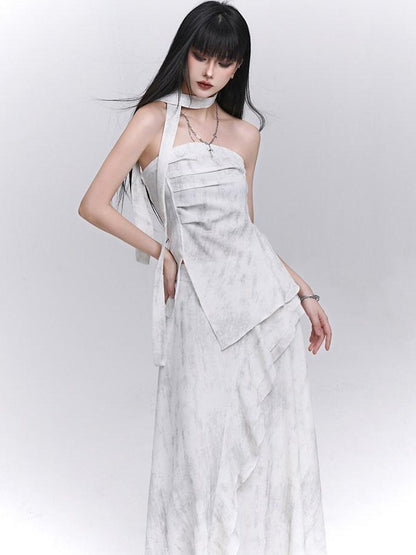 LADYGHOST Ethereal Artistic Two Piece Cool Women&