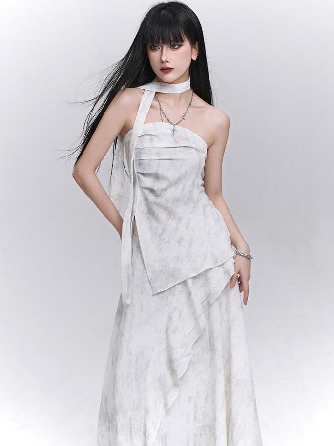 LADYGHOST Ethereal Artistic Two Piece Cool Women&