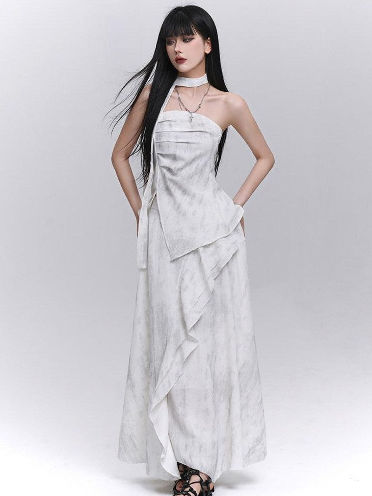 LADYGHOST Ethereal Artistic Two Piece Cool Women&