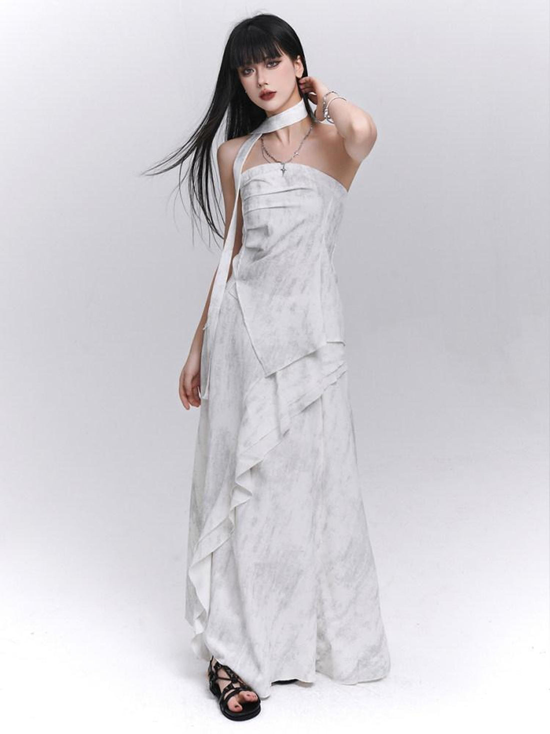 LADYGHOST Ethereal Artistic Two Piece Cool Women&