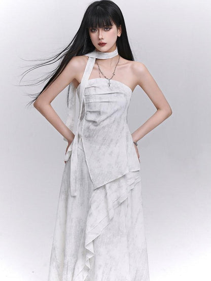 LADYGHOST Ethereal Artistic Two Piece Cool Women&