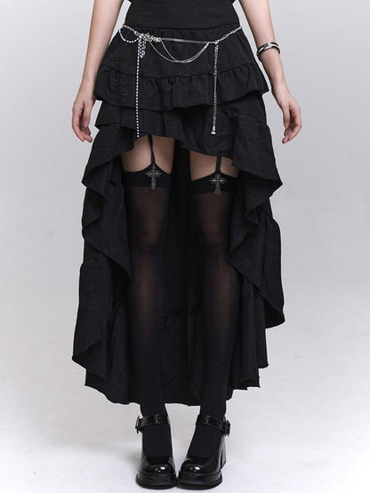 LADYGHOST Ethereal Asymmetrical Black Women&