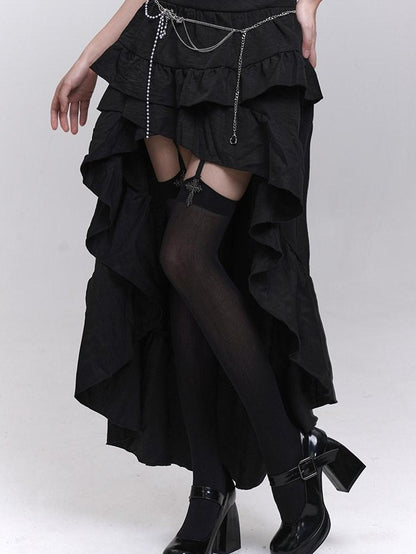 LADYGHOST Ethereal Asymmetrical Black Women&
